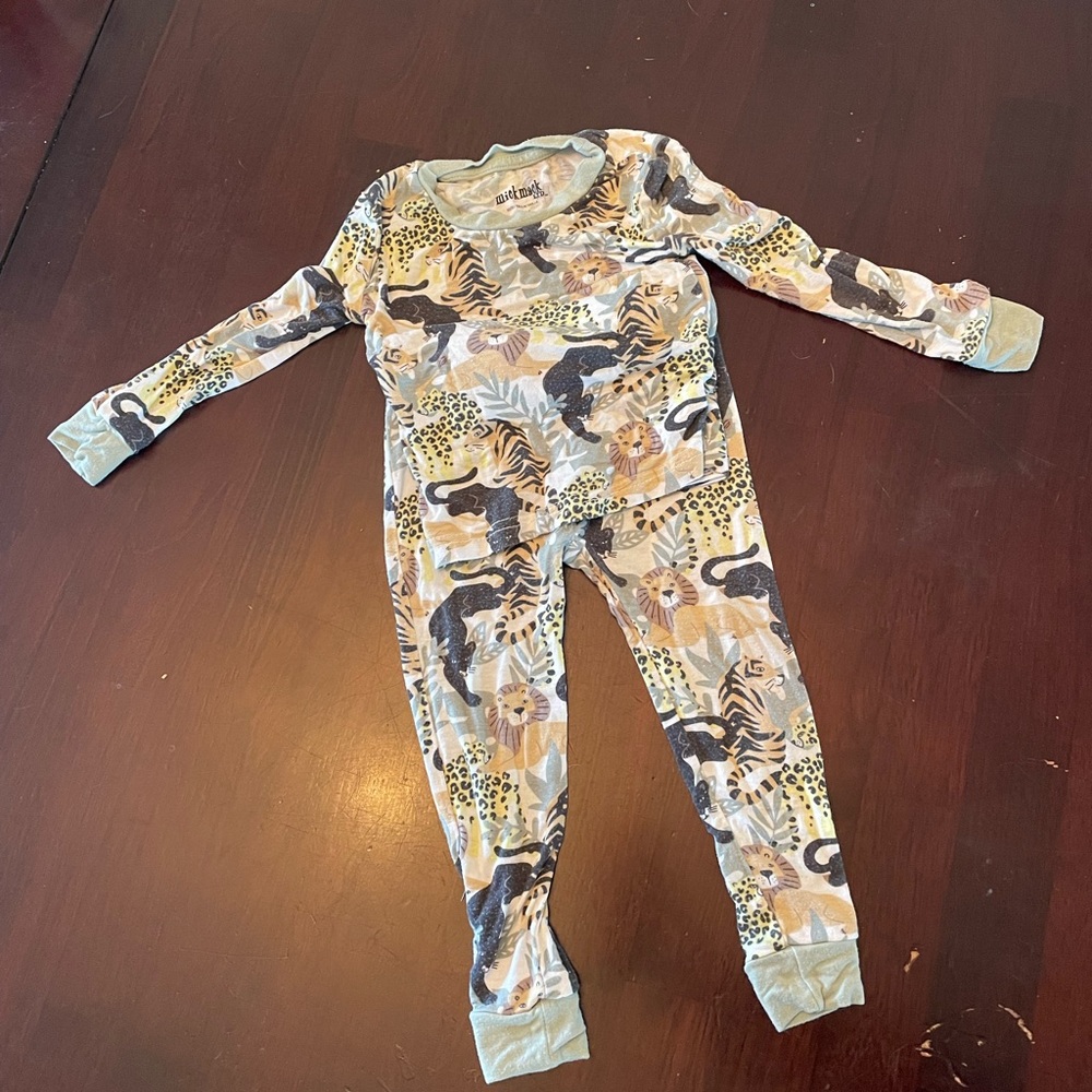 Kids Animal Print Pajamas